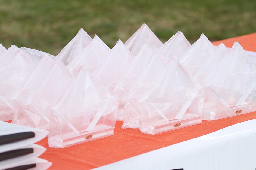 Students picked up MaST Research awards.