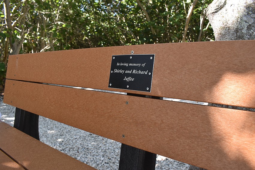 The Jaffeys's bench.