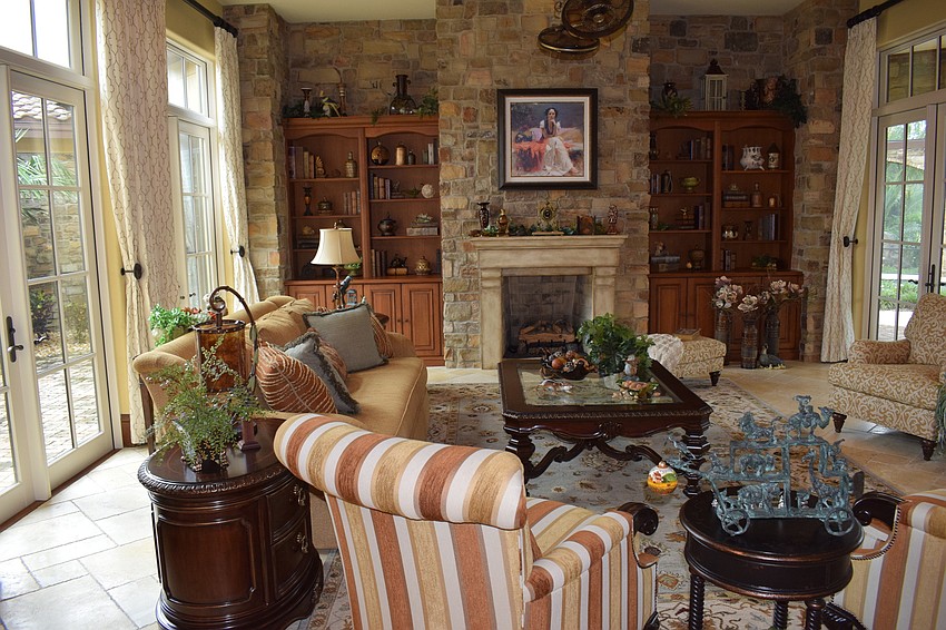 Owner Jerry Nowee said he designed the home so it wouldn't feel empty. Photo by Jay Heater