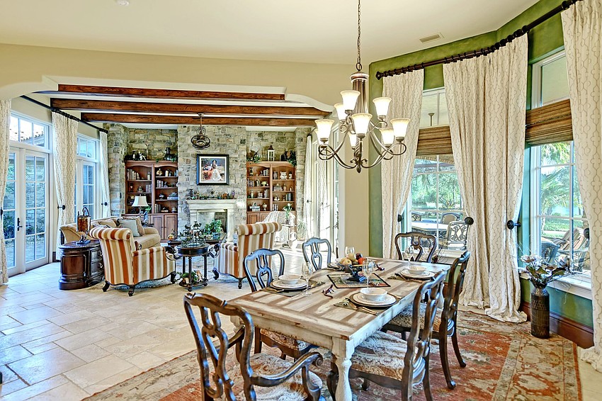 The many windows provide views from almost every room. Courtesy photo