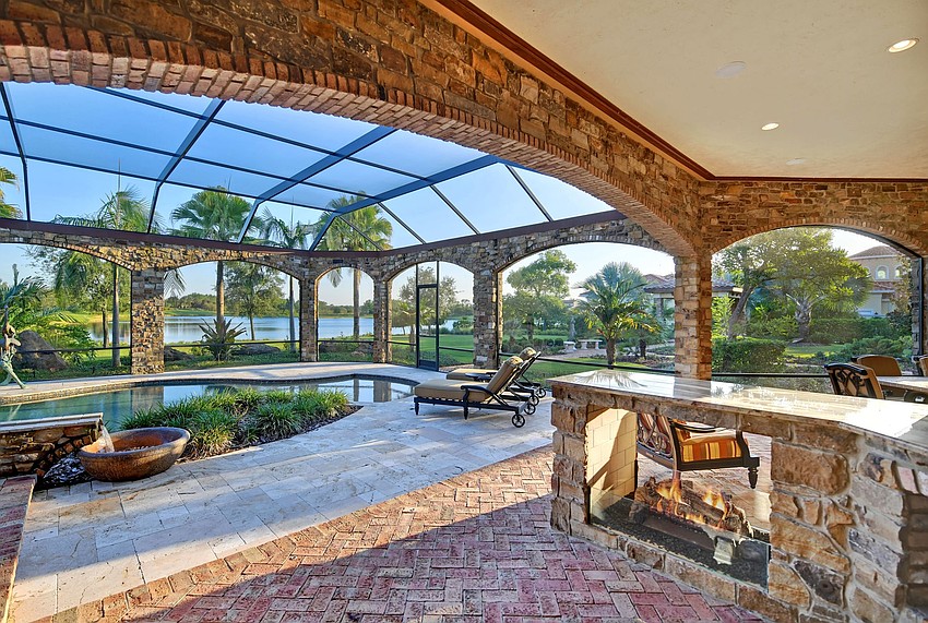 One of the home's huge features is the massive lanai. Courtesy photo