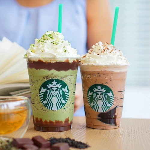 Starbucks offers a variety of hot and cold coffee and tea drinks. Courtesy photo.