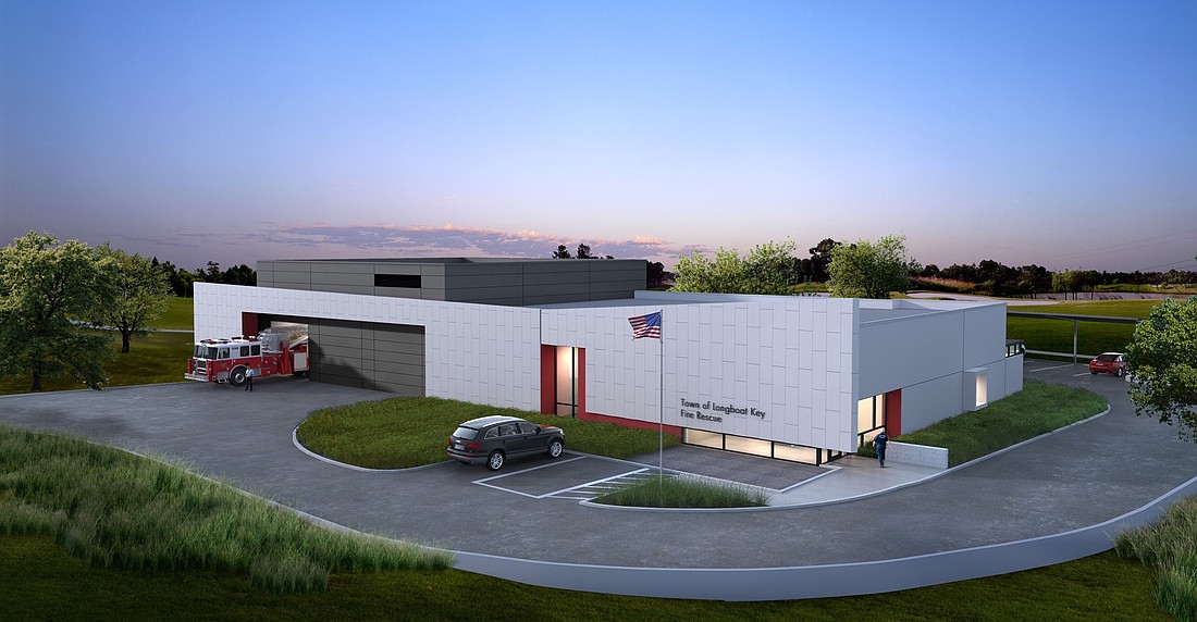 Here is a rendering of the new South Fire Station 92. It is scheduled to open in April 2021.