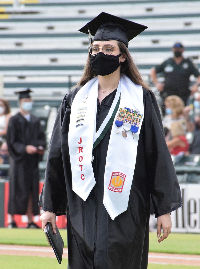 Emma Barnes says walking across the field feels amazing. 