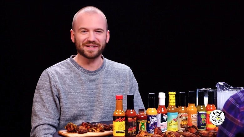Sean Evans, aka the man I will be jealous of for the rest of my life.