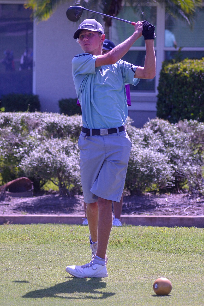 Tim Williamson won his second match 3&2.