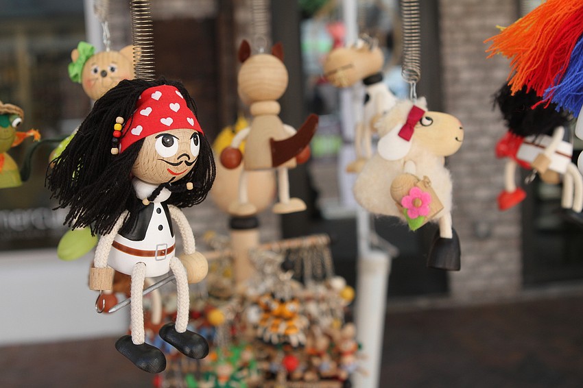 The Bouncies from Bohemia vendor sells puppets and dolls.