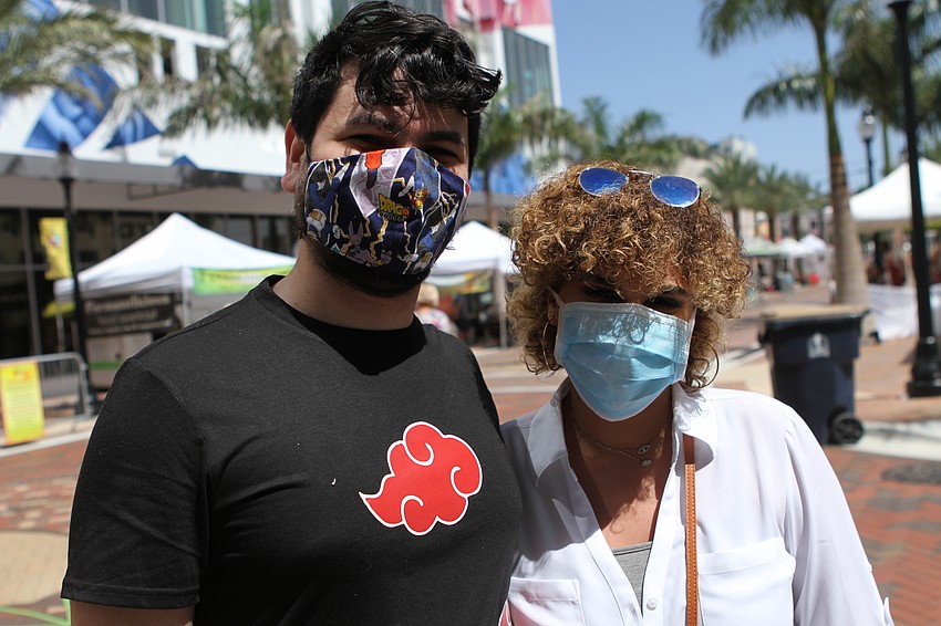 Gerardo Davila and Sharon Ortiz went on a walk together.