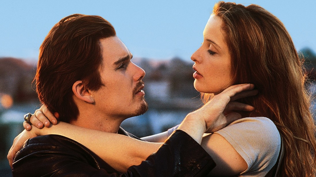 Julie Delpy and Ethan Hawke in "Before Sunrise." Photo source: HBO Max.