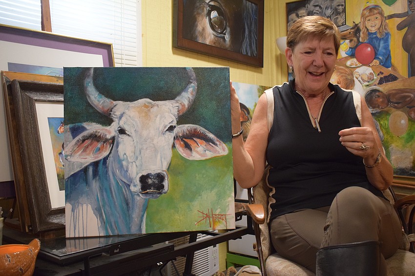 Deb Herbert has two studios at her Myakka City ranch.