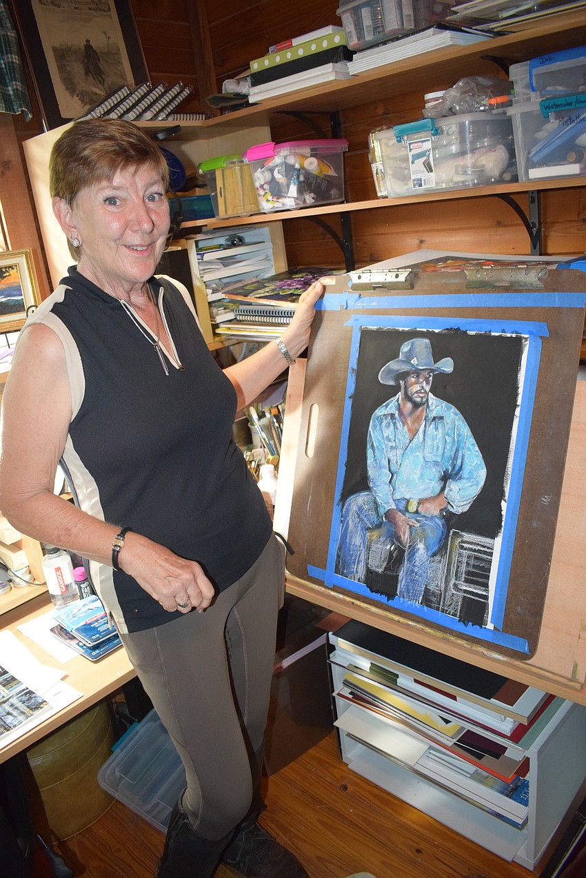Deb Herbert's passion includes the cowboy culture.