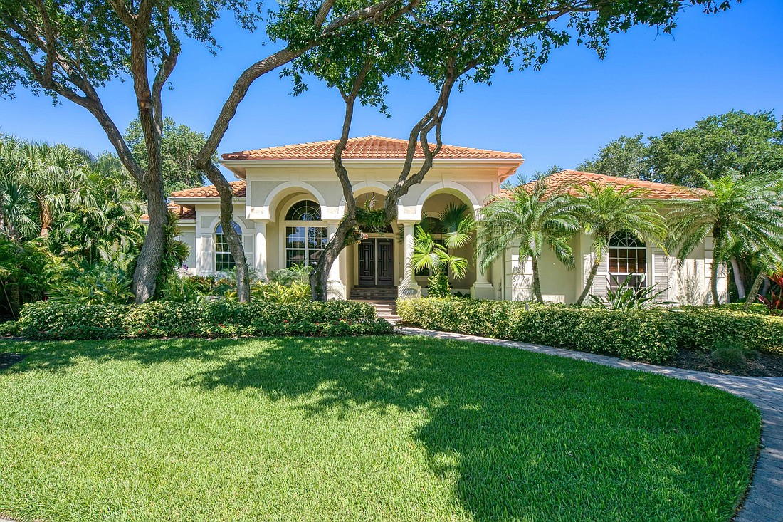 Built in 1995, the home at 3307 Sabal Cove Circle has four bedrooms, three-and-a-half baths, a pool and 3,193 square feet of living area.