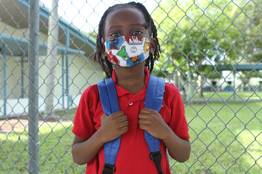 Josiah Royal is entering kindergarten Alta Vista Elementary School.  Harry Sayer