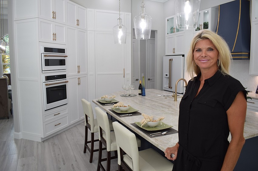 Realtor Stacy Haas used her interior decorating experience to plan the renovation of a home in the Country Club that was going on the market.