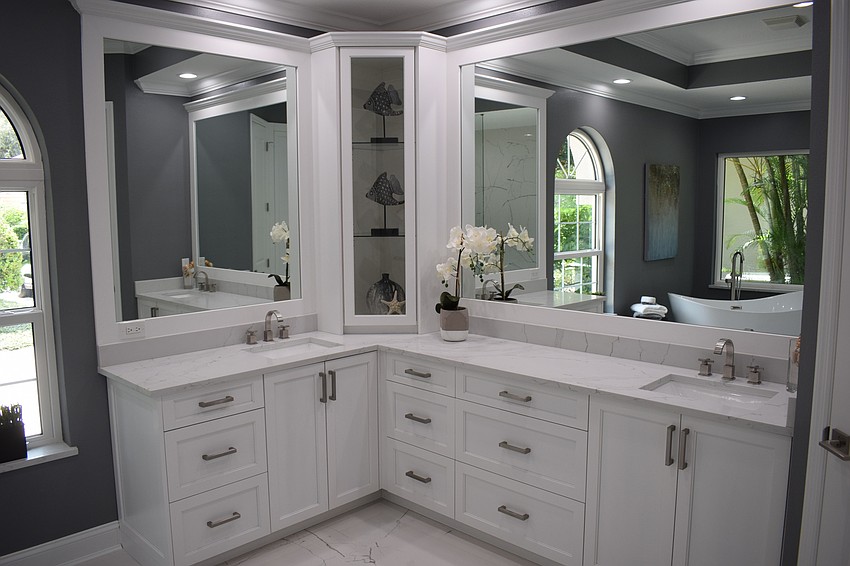 The colors, lighting and flooring all were brought up to date.