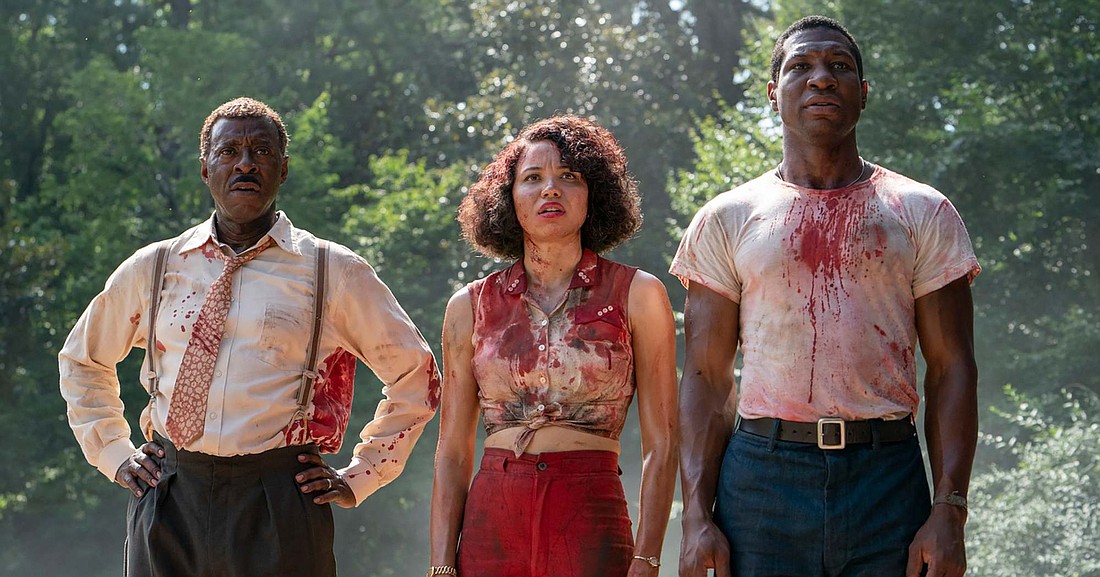 Courtney B. Vance, Jurnee Smollett and Jonathan Majors in "Lovecraft Country." Photo source: HBO.