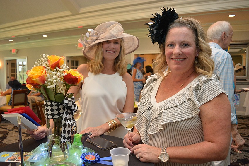 Sarasota's Carolyn Garron and Dawn Shay wanted to support their friend, organizer Lori Ruth.