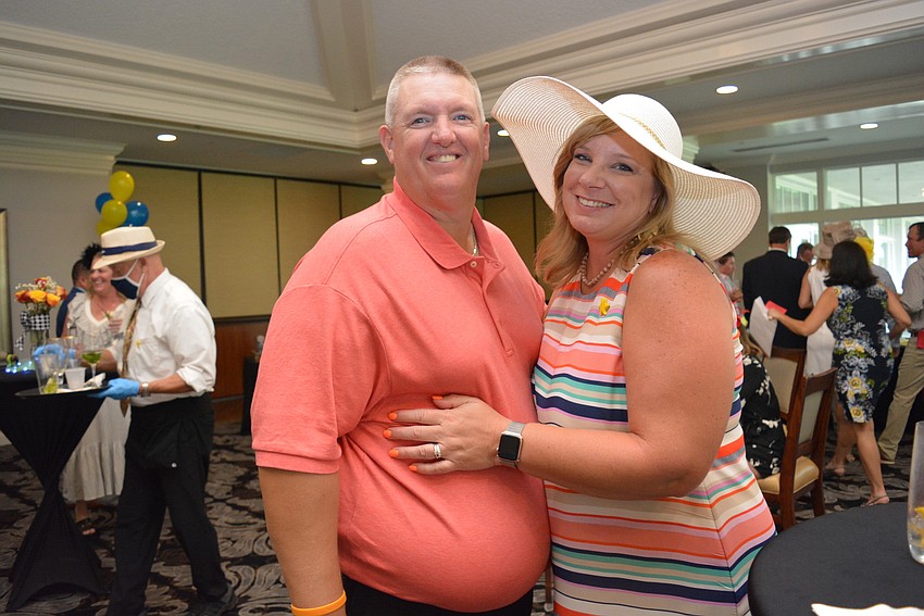 Stitch and Jen Horvat were happy to participate. Jen Horvat is the chief marketing officer for Michael Saunders and Co. in Lakewood Ranch.