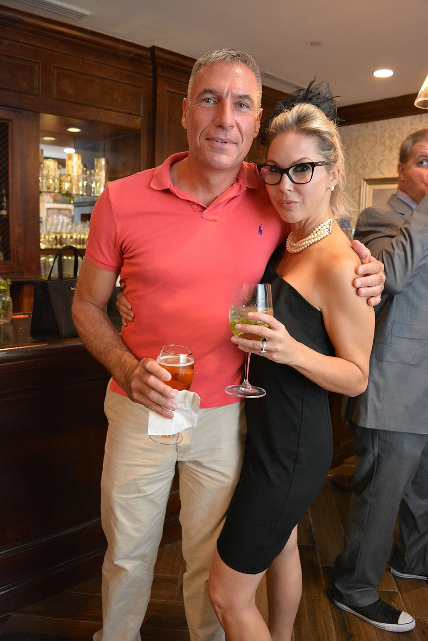 Lakewood Ranch's Rich and Karen Medford, owners of Sirius Day Spa, were happy to support charity.