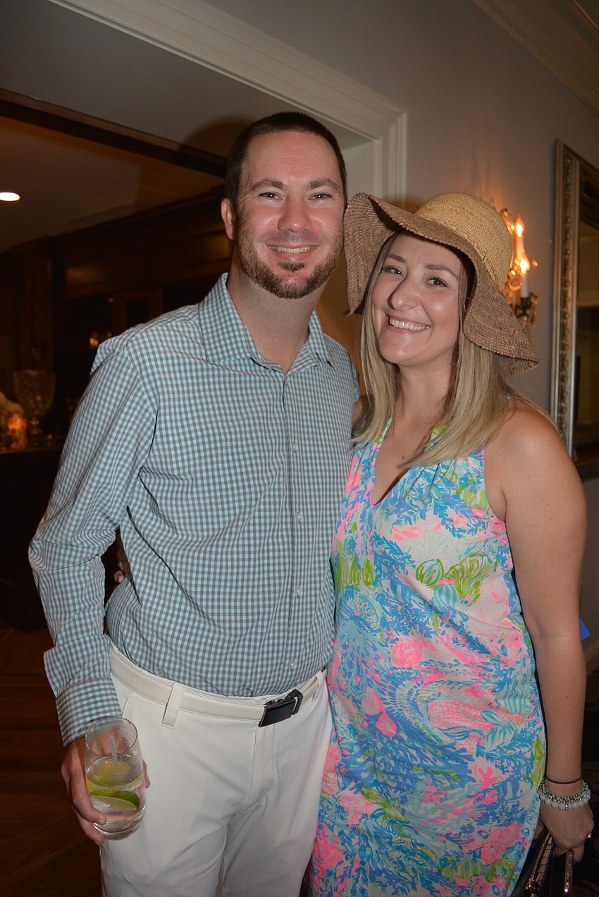 Chris and Ariana Kennedy, of Parrish, enjoyed a fun evening togethr.