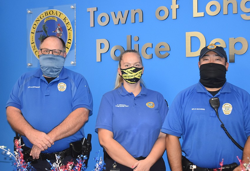 Your Observer Photo Ray Bergeron, Heather Underhill and Dexter Nazareno