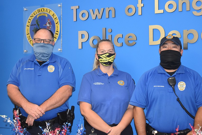 Ray Bergeron, Heather Underhill and Dexter Nazareno