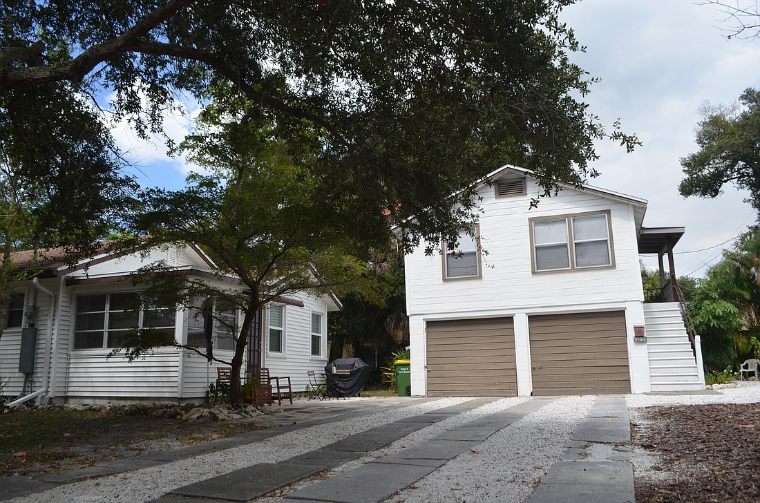 Accessory dwelling units such as the Laurel Park residence pictured here are already allowed in certain neighborhoods, but the Florida Housing Coalition recommended permitting the structures by-right citywide.