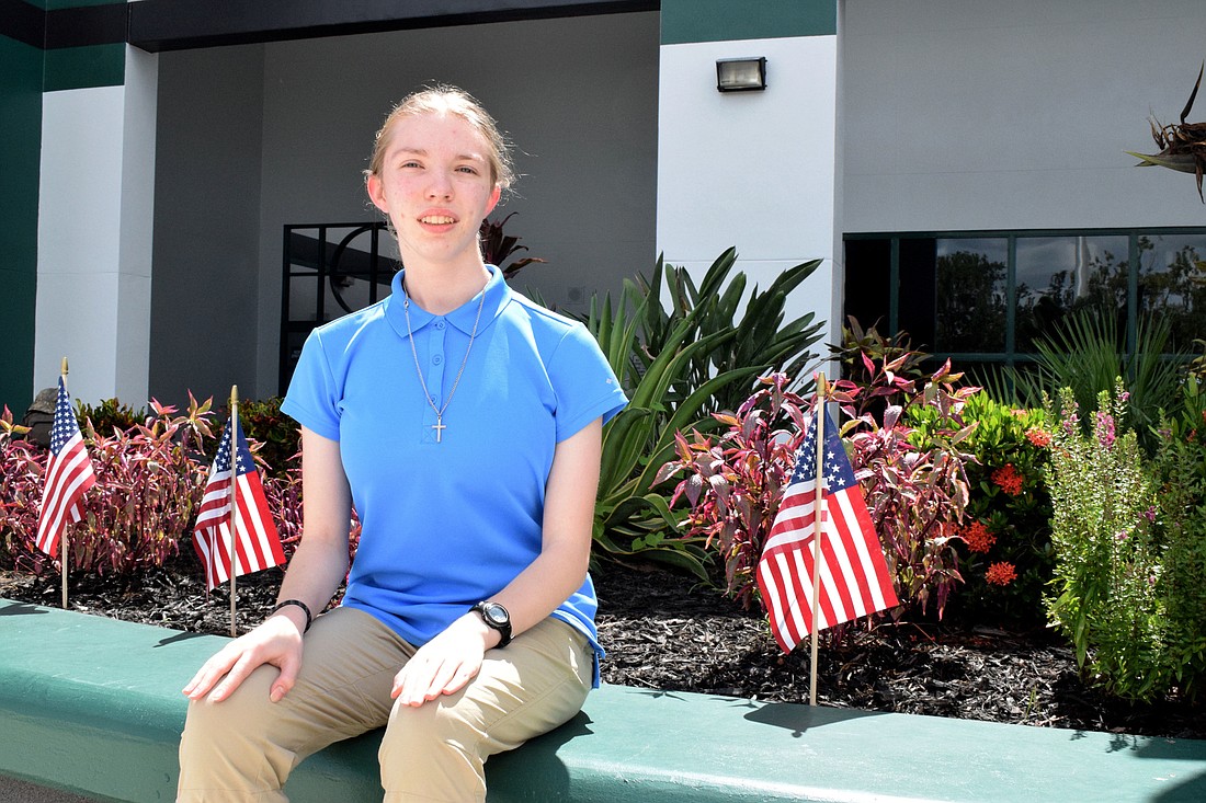 Amy Jones, a senior at Lakewood Ranch High School, is a National Merit Scholarship semifinalist.
