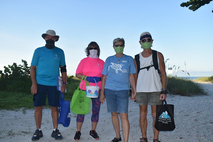 Henry and Debbie Stachura with Melissa and Mike Herron