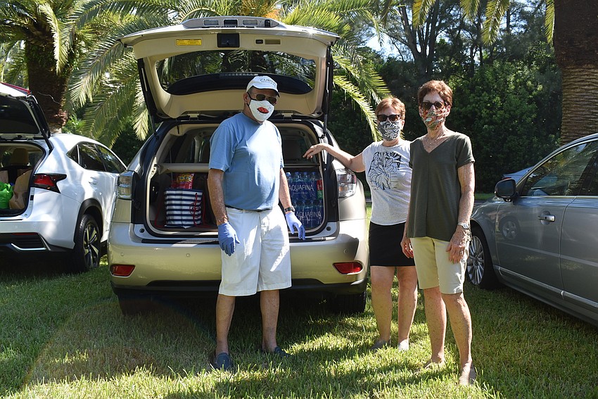 Kenny Newmark, Debbie Nyman and Carole Cohen