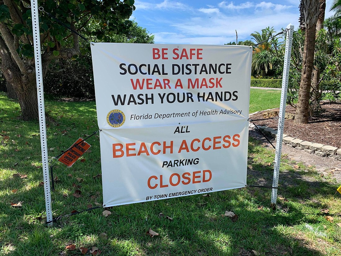 The town of Longboat Key&#39;s mandatory mask policy runs through the end of November.