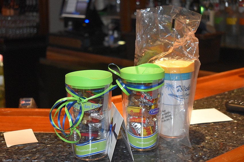 Some members provided door prizes as usual.