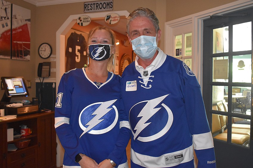 Lazy Lobster general manager Michelle Waldron and owner Michael Garey