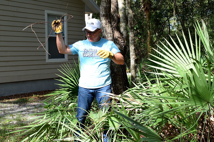 Dom DiMaio, the CEO and president of the Lakewood Ranch Business Alliance, says volunteering for the Foundations for Dreams is special because he previously served on the board and knows the nonprofit well.