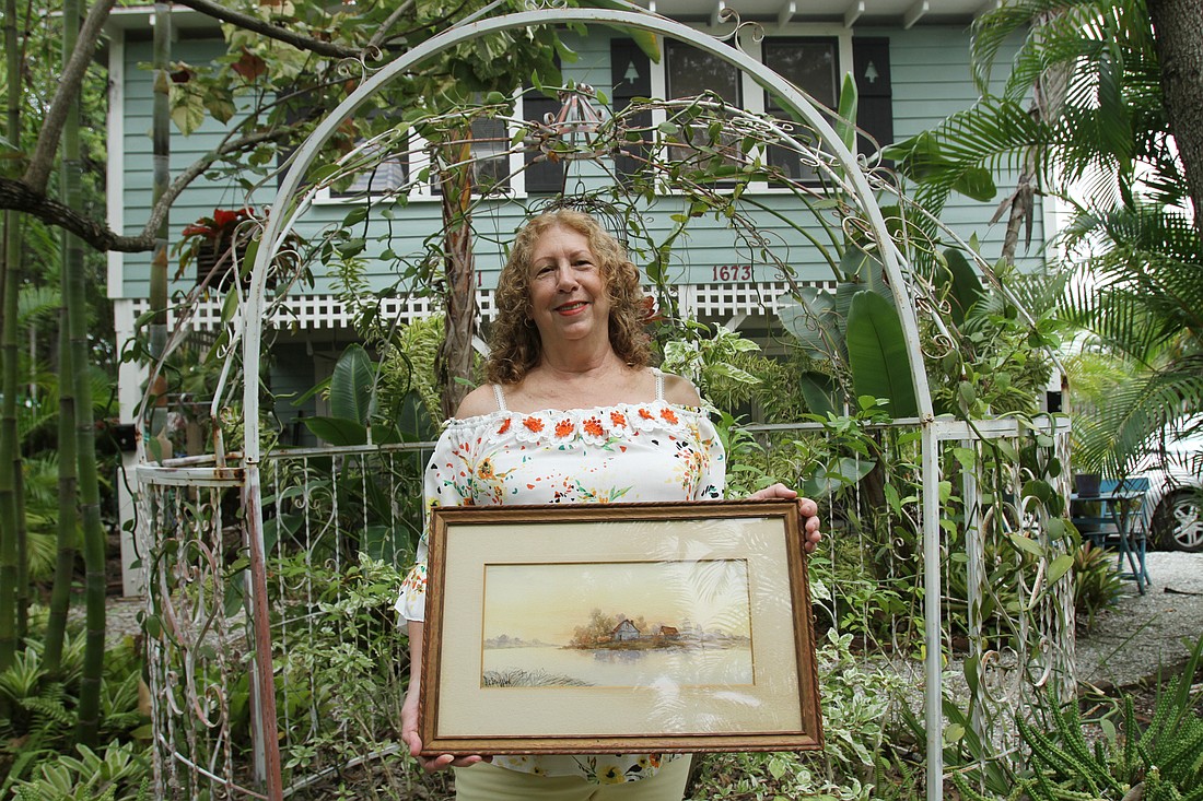 Brenda Secky waited for days to win her eBay bid for her great-great grandfather&#39;s painting.