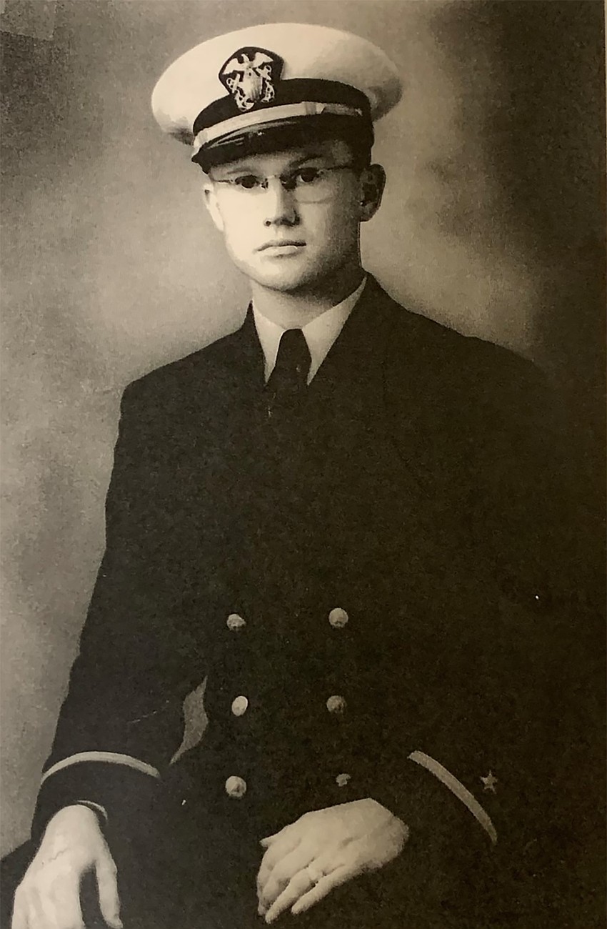 Roger Quisenberry served active duty in the Navy for three years and 28 years in the reserves reaching the rank of lieutenant commander. Courtesy photo.