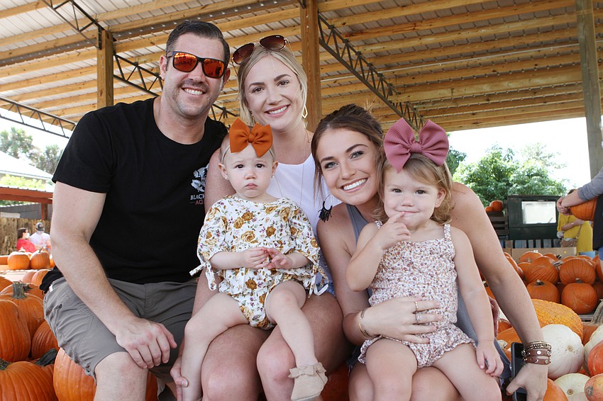 Creighton Laster, Blake Laster and Madison Michaux joined up with Brittany and Addison Treadwell.