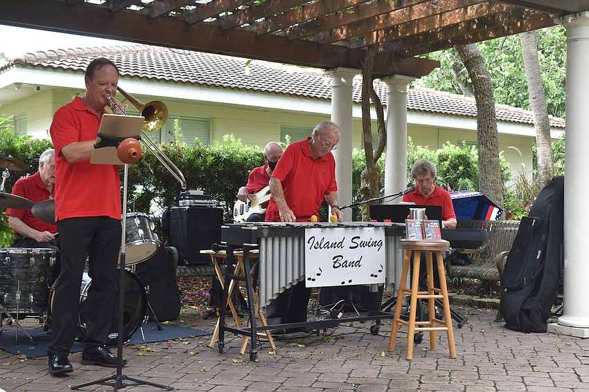 The Island Swing Band typically plays at restaurants with a steady stream of gigs, but that's changed since the pandemic.