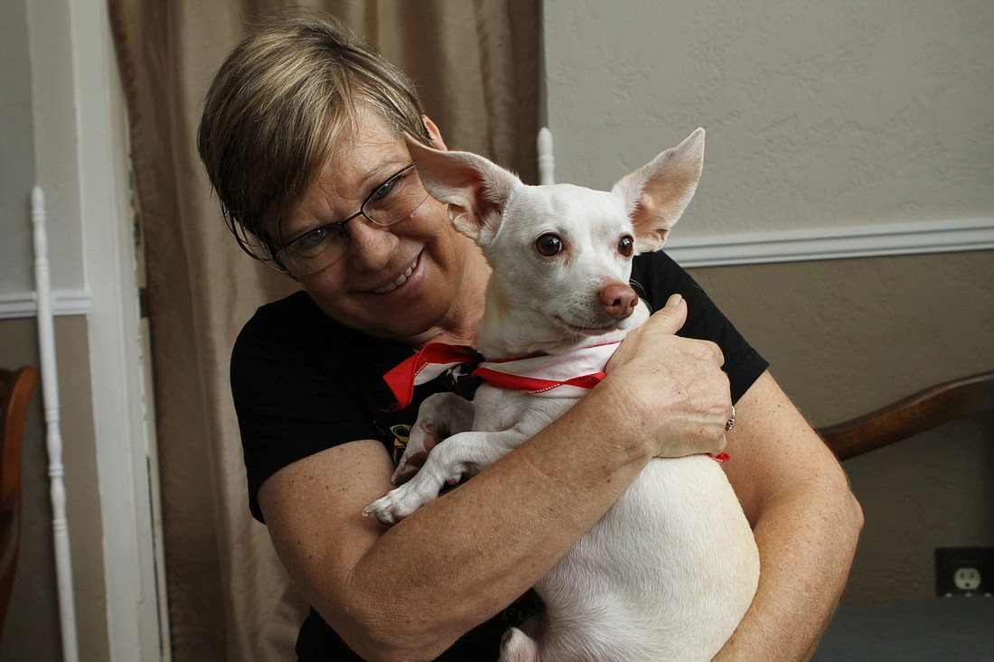 Patti Garrettson and Milo have been inseperable since his adoption â€”