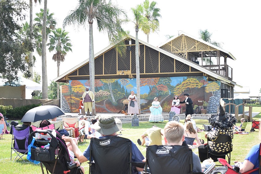 The audience enjoys watching 