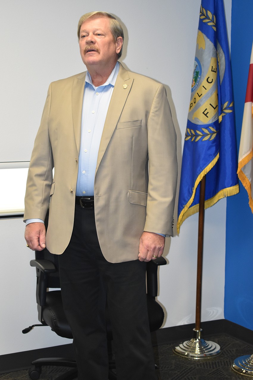 Pete Cumming has worked for the Longboat Key Police Department since March 31, 2008.