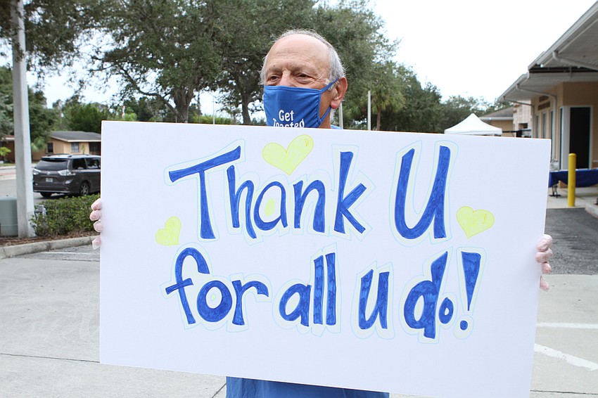 Michael Goldman expressed his gratitude.