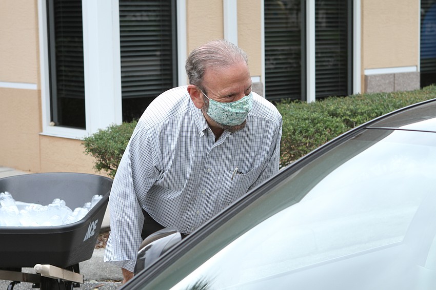 Interim President/CEO Arthur Lerman personally thanked parked volunteers.