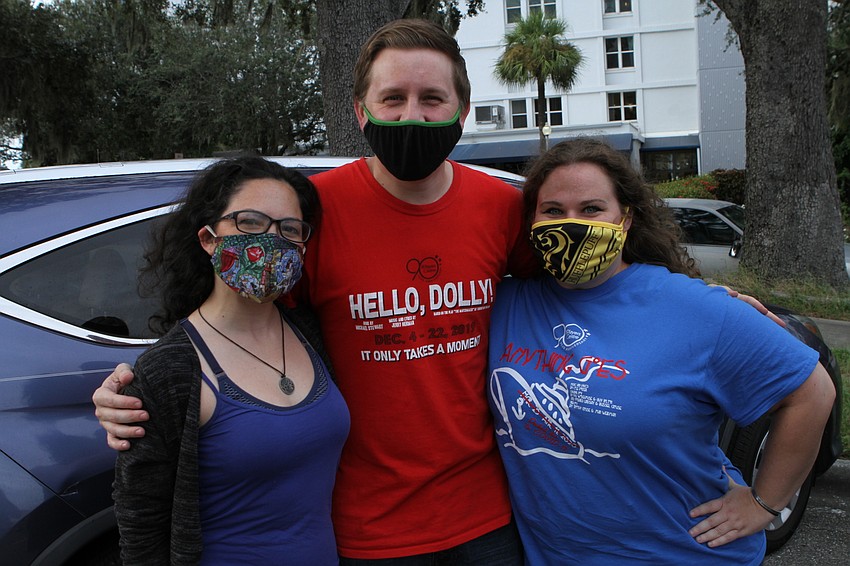 Eliza Morehouse, Brett Anglin and Jackie Richards were excited.