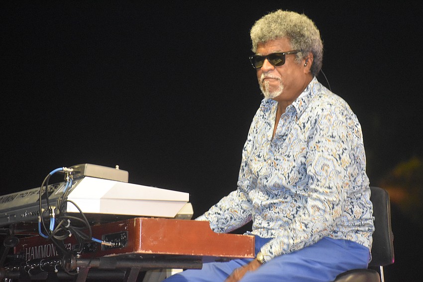 John Dash Dixon plays keyboard for the Black Honkeys.