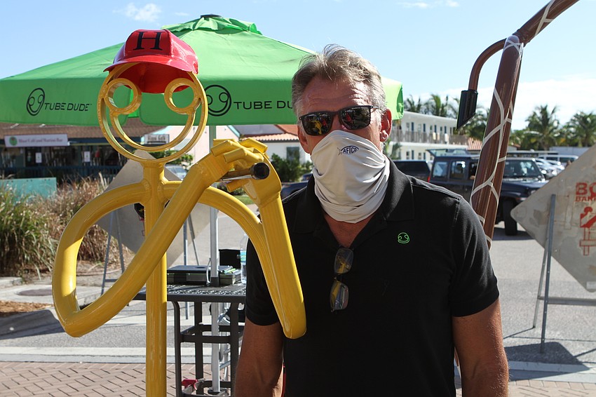 Scott Gerber sold Tube Dude figures.