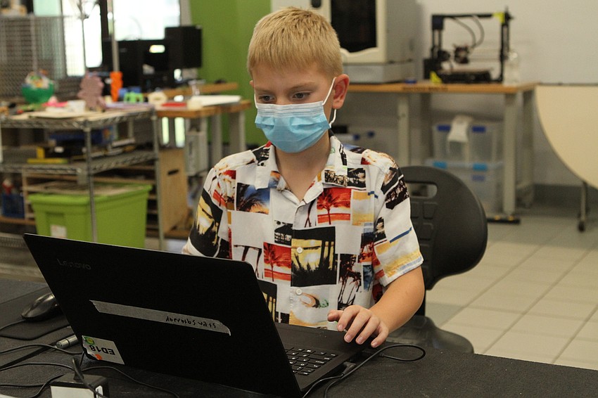 Hunter Newman scrolled for designs.