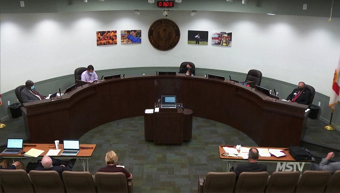 The School Board of Manatee County unanimously approves a resolution to issue Certificates of Participation to accelerate capital projects within the district.