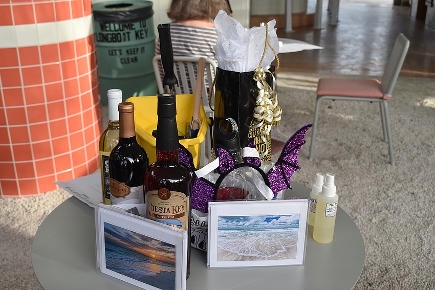 The winners of the best masks got to choose a prize from the table.