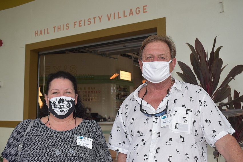 Celia Moore and Harry Christensen